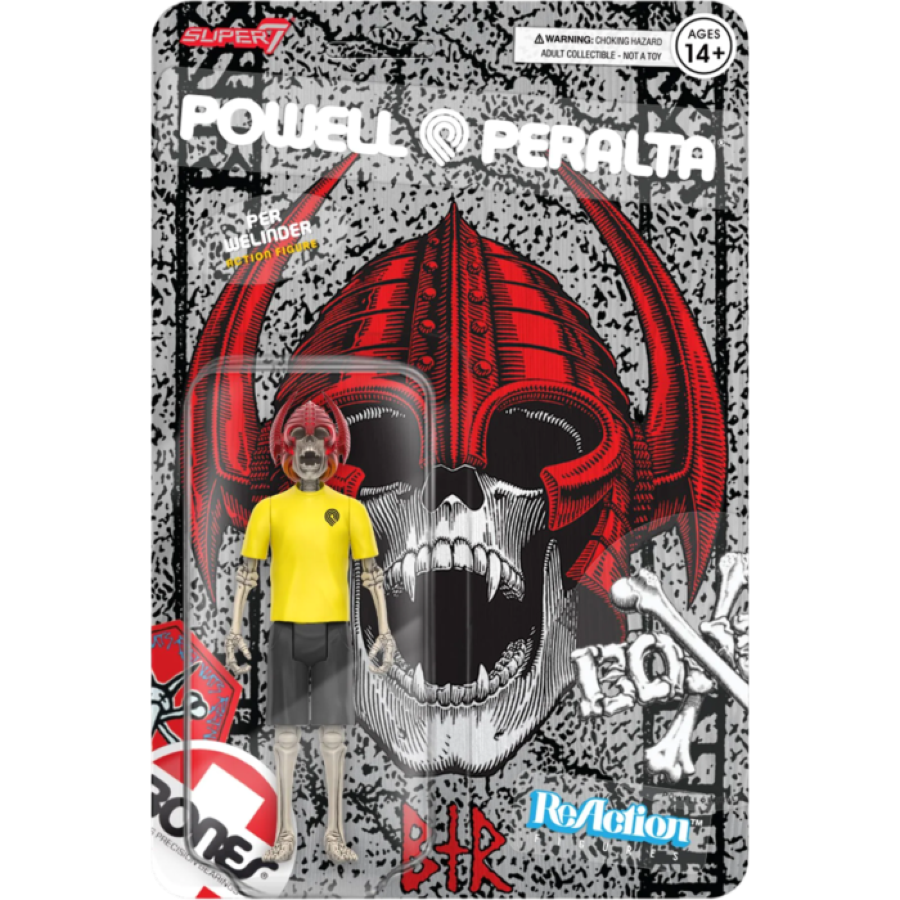 Powell Peralta - Per Welinder ReAction 3.75" Action Figure [Wave 4]