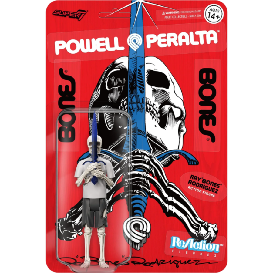 Powell Peralta - Ray Bones Rodriguez ReAction 3.75" Action Figure [Wave 4]