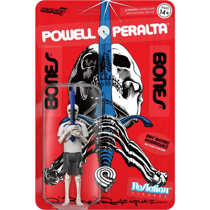 Powell Peralta - Ray Bones Rodriguez ReAction 3.75" Action Figure [Wave 4]