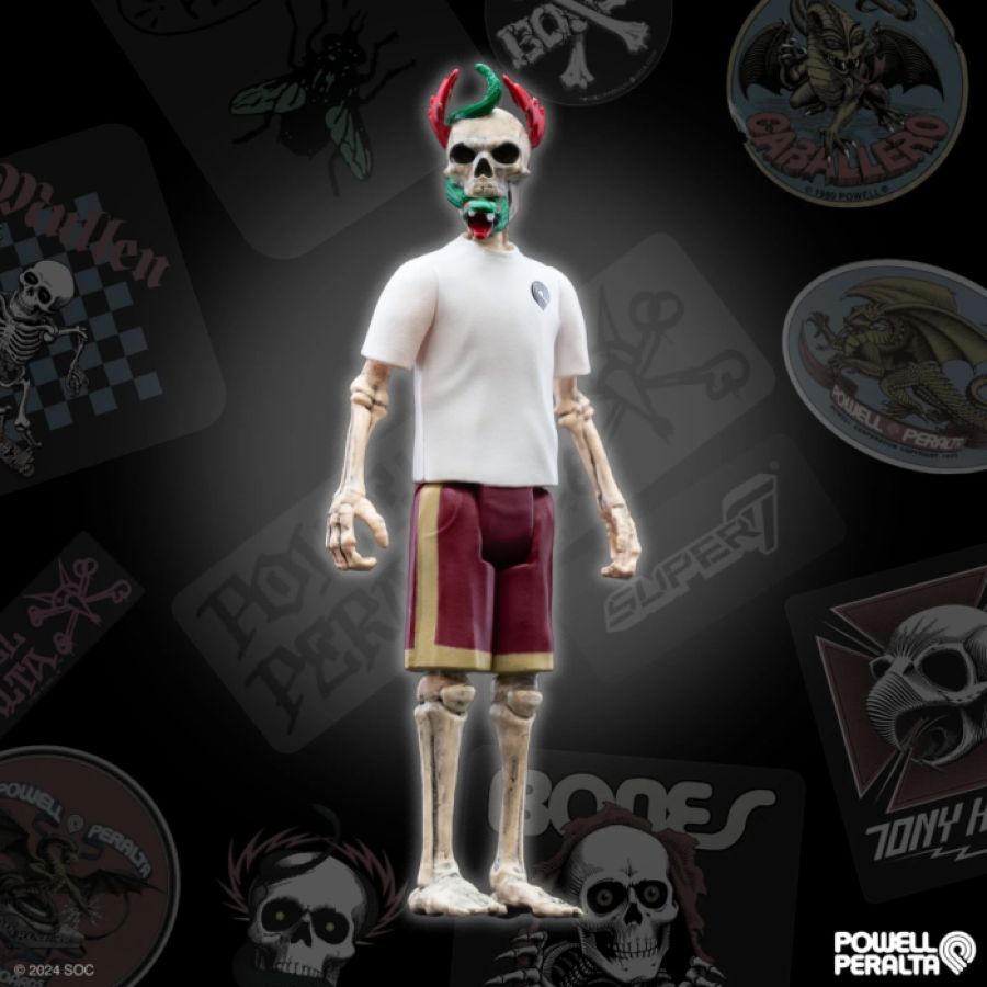 Powell Peralta - Mike McGill [Mt. Trashmore '85] ReAction 3.75" Action Figure [Wave 5]