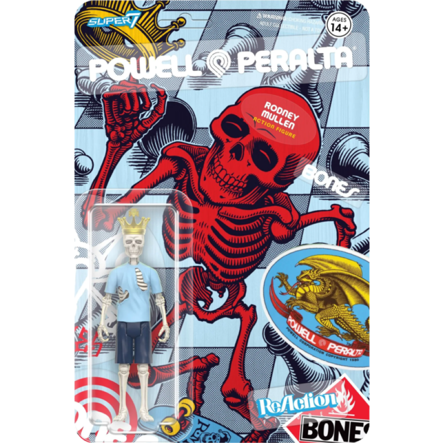 Powell Peralta - Rodney Mullen ReAction 3.75" Action Figure [Wave 5]