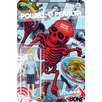 Powell Peralta - Rodney Mullen ReAction 3.75" Action Figure [Wave 5]