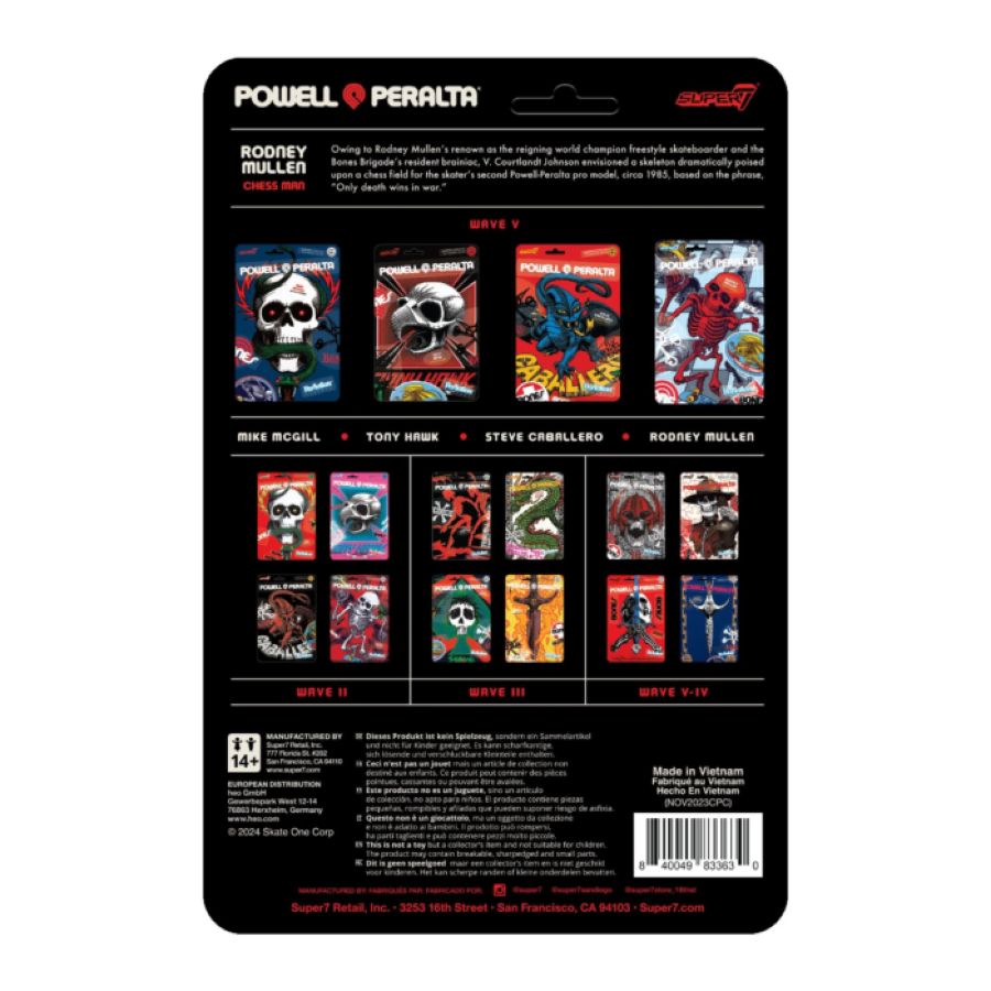 Powell Peralta - Rodney Mullen ReAction 3.75" Action Figure [Wave 5]