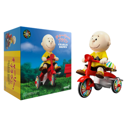 Peanuts - Charlie Brown (Yellow Shirt with Red Trike) Super Cycle