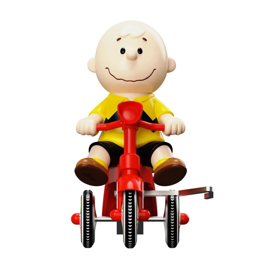 Peanuts - Charlie Brown (Yellow Shirt with Red Trike) Super Cycle