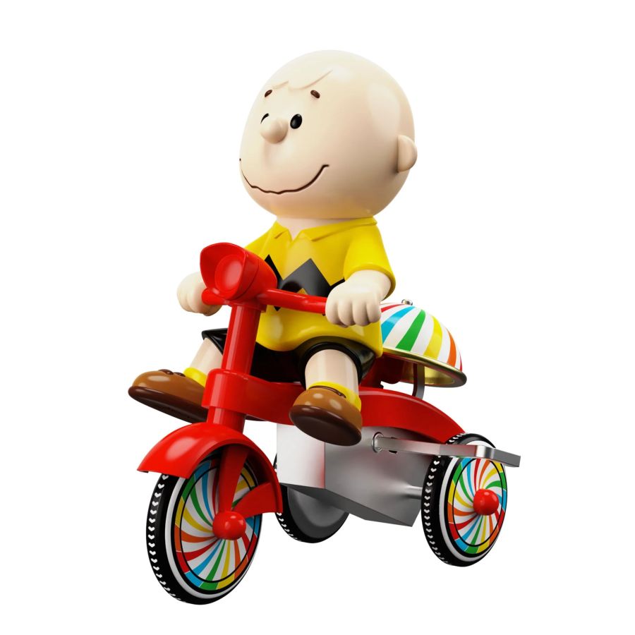 Peanuts - Charlie Brown (Yellow Shirt with Red Trike) Super Cycle