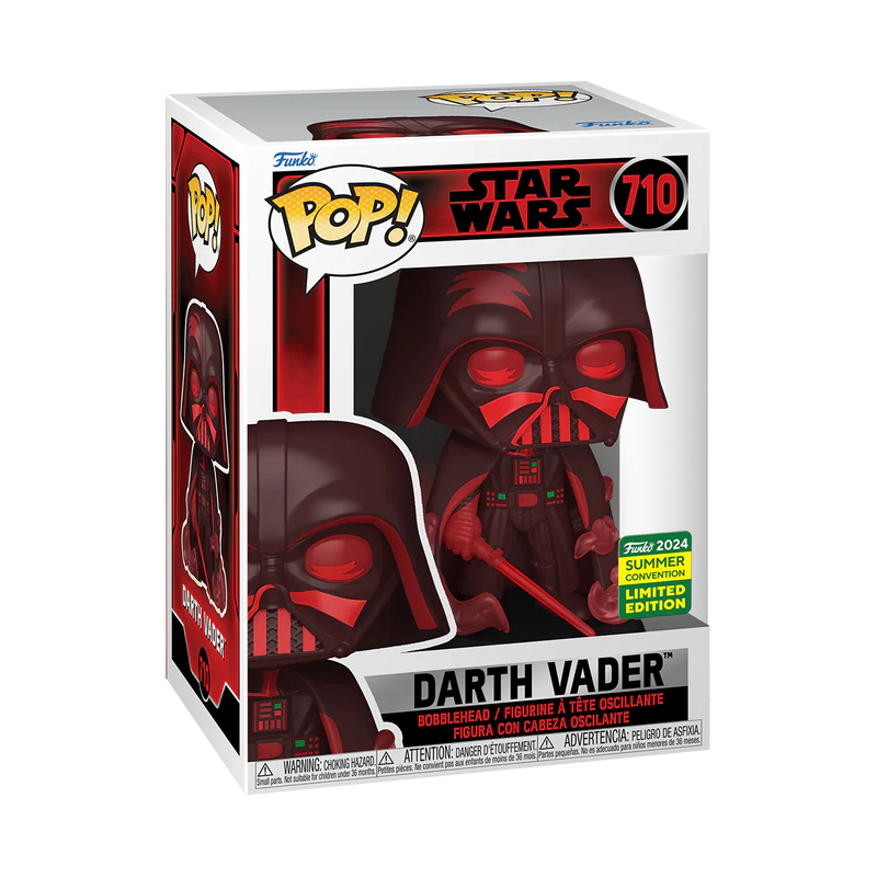 Star Wars - Darth Vader SDCC 2024 Summer Convention Shared Exclusive Pop! Vinyl