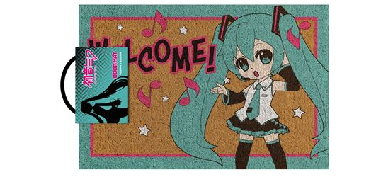 Hatsune Miku - Welcome - Doormat