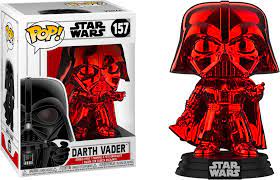 Star Wars - Darth Vader Red Chrome US Exclusive Pop! Vinyl #157