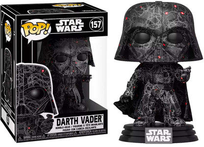 Star Wars - Darth Vader (Futura) US Exclusive Pop! with Protector #157