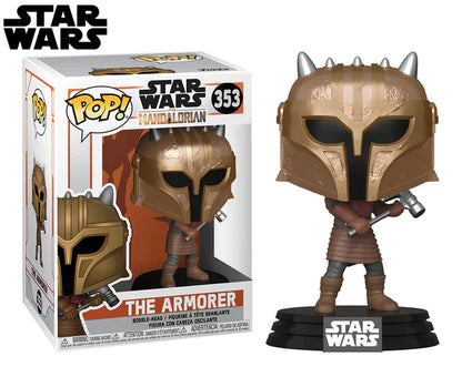 Star Wars: The Mandalorian - The Armorer Metallic Pop! Vinyl #353