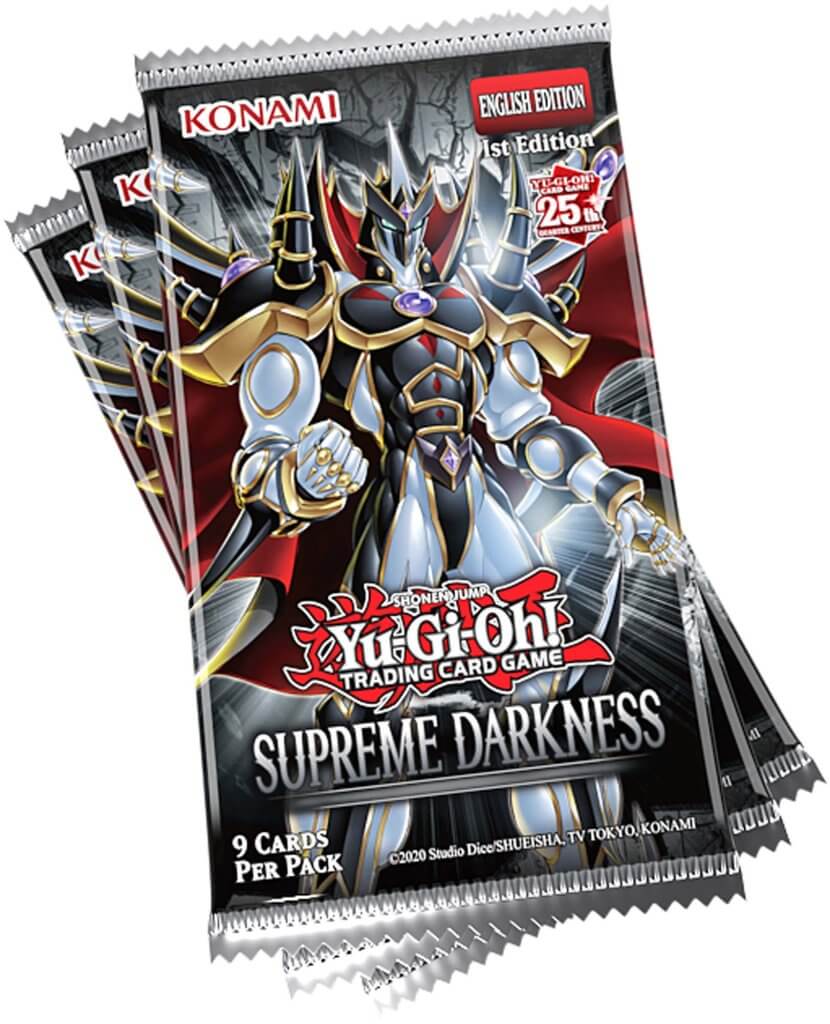 YU-GI-OH! TCG Supreme Darkness 3-Booster Tuck Box