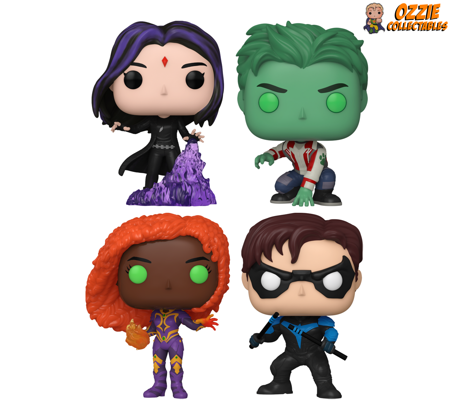 Titans (TV) 2024 Bundle - 4 POP! Vinyls