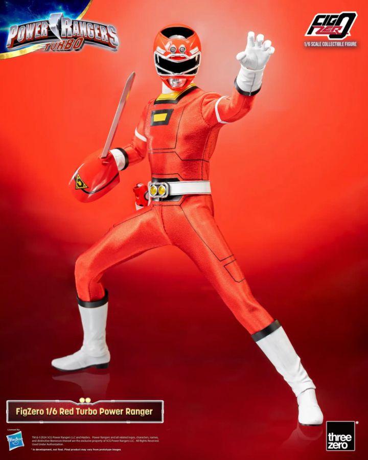 Power Rangers Turbo - Red Turbo Ranger FigZERO 1:6 Scale Action Figure