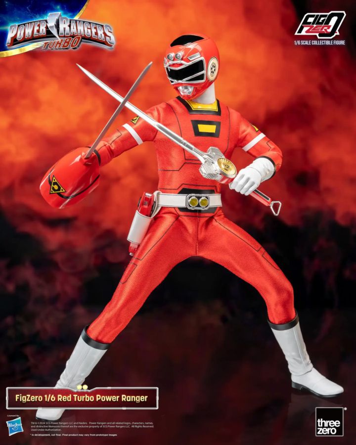 Power Rangers Turbo - Red Turbo Ranger FigZERO 1:6 Scale Action Figure