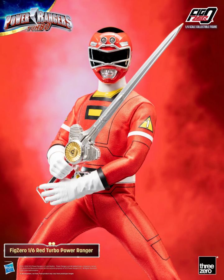 Power Rangers Turbo - Red Turbo Ranger FigZERO 1:6 Scale Action Figure