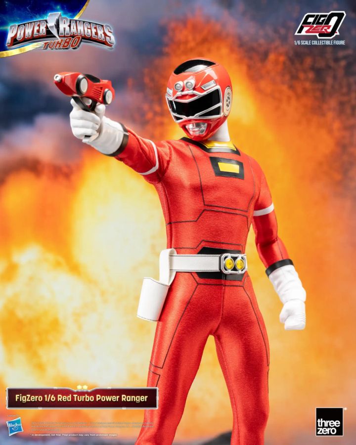 Power Rangers Turbo - Red Turbo Ranger FigZERO 1:6 Scale Action Figure