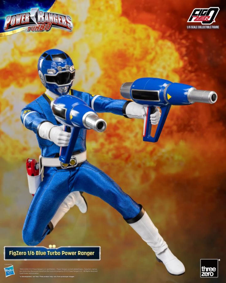 Power Rangers Turbo - Blue Turbo Ranger FigZERO 1:6 Scale Action Figure