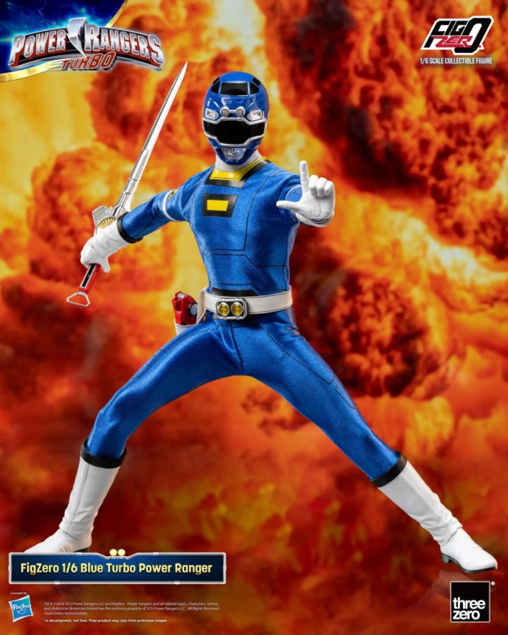 Power Rangers Turbo - Blue Turbo Ranger FigZERO 1:6 Scale Action Figure