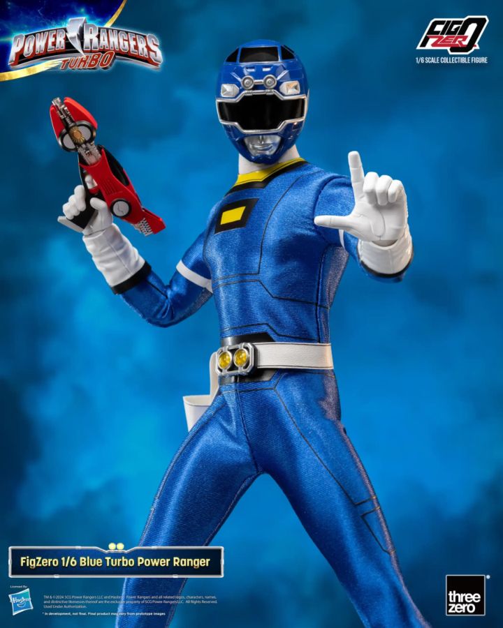 Power Rangers Turbo - Blue Turbo Ranger FigZERO 1:6 Scale Action Figure