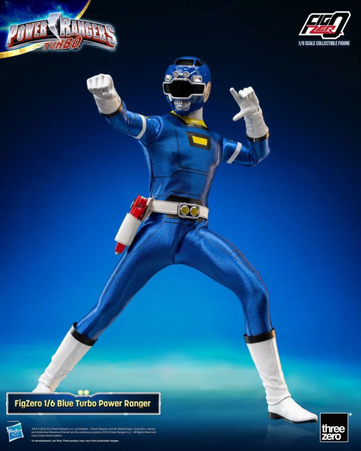 Power Rangers Turbo - Blue Turbo Ranger FigZERO 1:6 Scale Action Figure