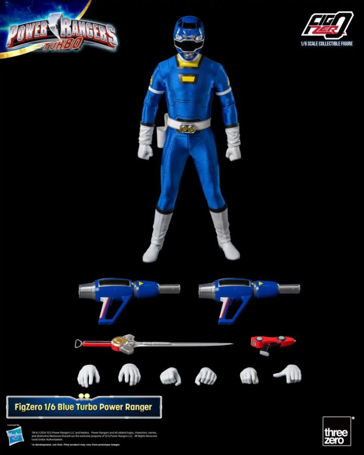 Power Rangers Turbo - Blue Turbo Ranger FigZERO 1:6 Scale Action Figure