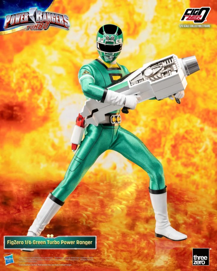 Power Rangers Turbo - Green Turbo Ranger FigZERO 1:6 Scale Action Figure