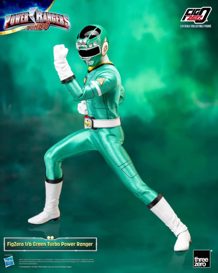 Power Rangers Turbo - Green Turbo Ranger FigZERO 1:6 Scale Action Figure