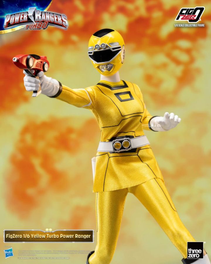 Power Rangers Turbo - Yellow Turbo Ranger FigZERO 1:6 Scale Action Figure