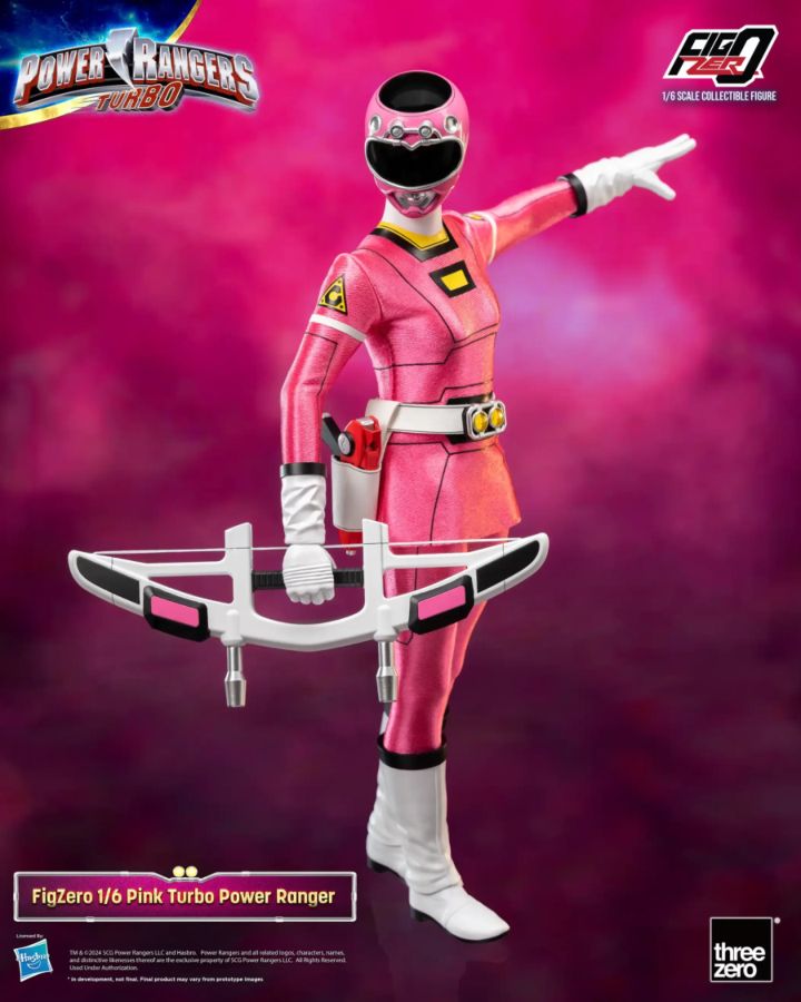 Power Rangers Turbo - Pink Turbo Ranger FigZERO 1:6 Scale Action Figure