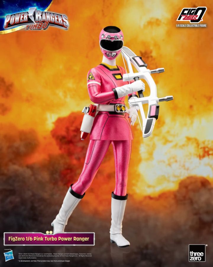 Power Rangers Turbo - Pink Turbo Ranger FigZERO 1:6 Scale Action Figure