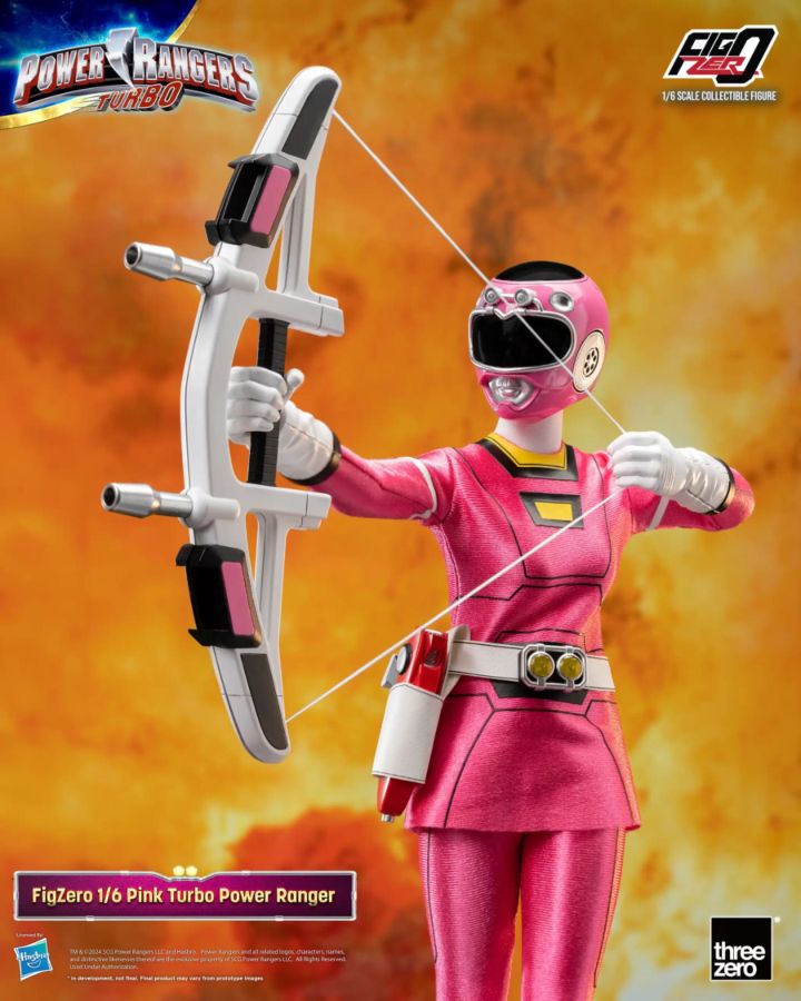 Power Rangers Turbo - Pink Turbo Ranger FigZERO 1:6 Scale Action Figure