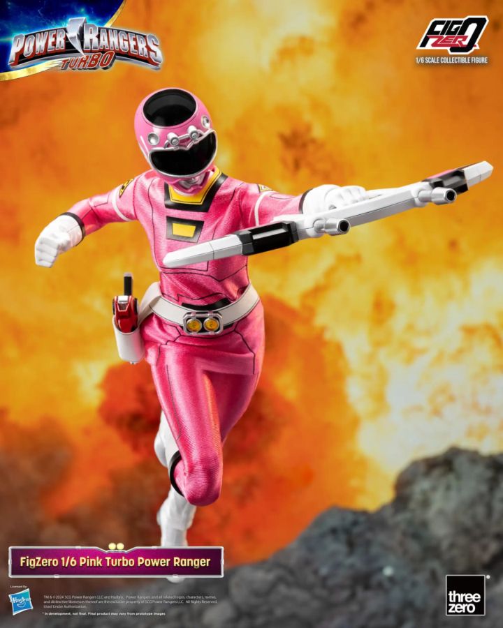 Power Rangers Turbo - Pink Turbo Ranger FigZERO 1:6 Scale Action Figure