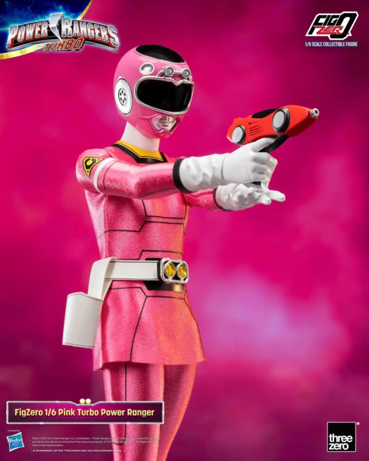 Power Rangers Turbo - Pink Turbo Ranger FigZERO 1:6 Scale Action Figure