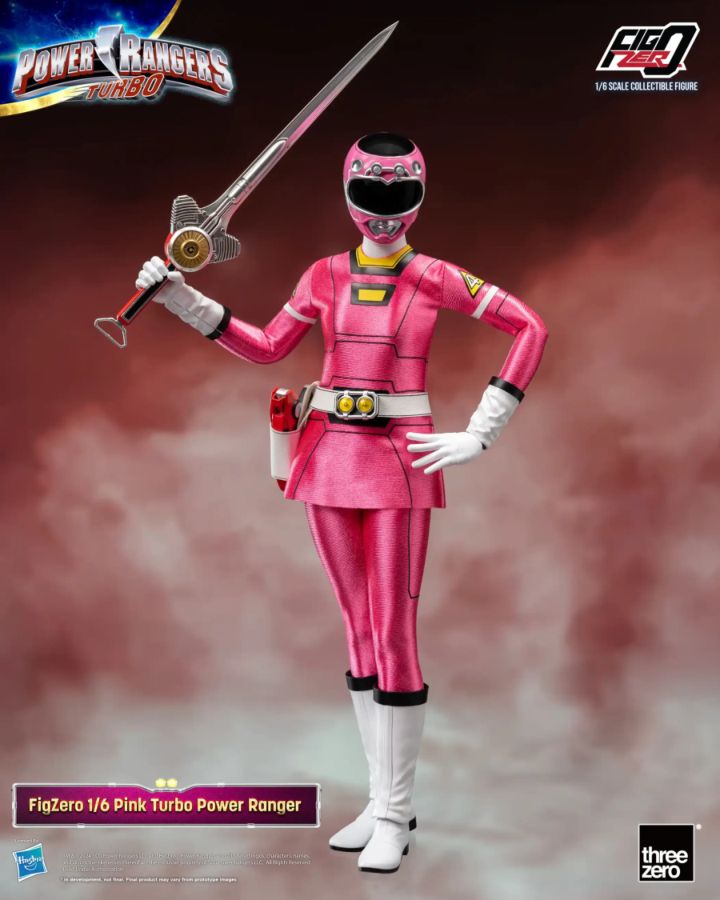 Power Rangers Turbo - Pink Turbo Ranger FigZERO 1:6 Scale Action Figure