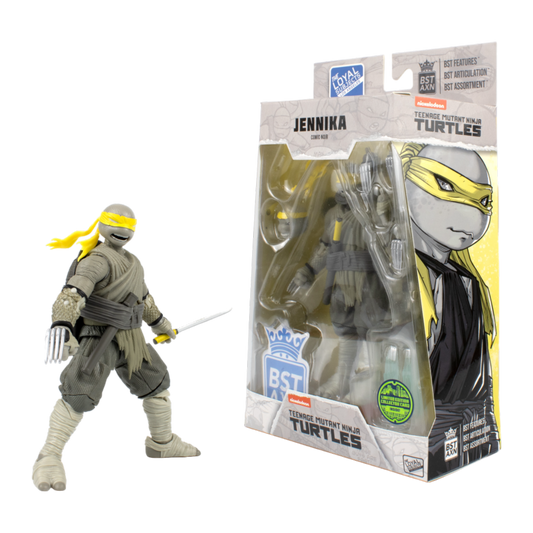 Teenage Mutant Ninja Turtles (comics) - Jennika (Greyscale) 5" BST AXN Action Figure (Wave 3)