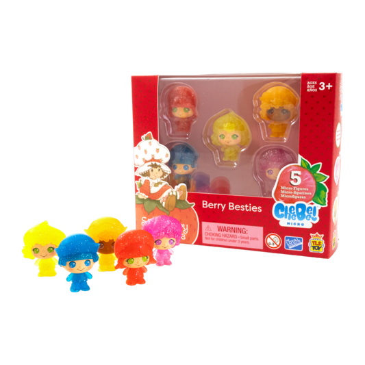 Strawberry Shortcake - 1.5" CheeBee Berry Besties Micro Set [5 Pack]