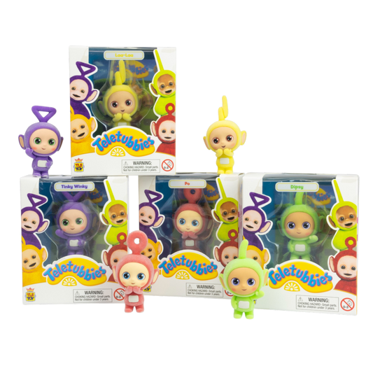 Teletubbies - 2.5'' Flocked Collectible Figure Assortment