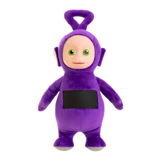 Teletubbies - Tinky Winky 8'' Plush with Interactive Color Changing Belly Patch