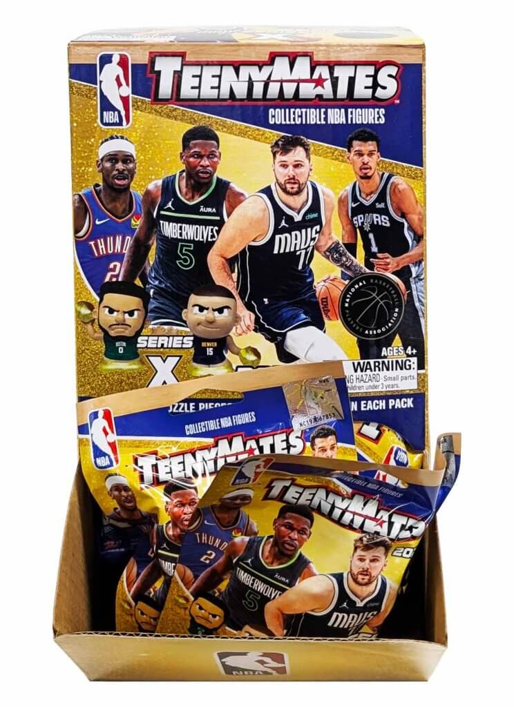 TEENYMATES 2025 NBA Gold Edition Series