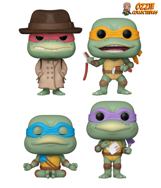 Teenage Mutant Ninja Turtles (1990) - 4 POP! Vinyls