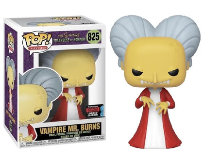 The Simpsons - Vampire Mr Burns 2019 NYCC  Exclusive Pop! Vinyl #825