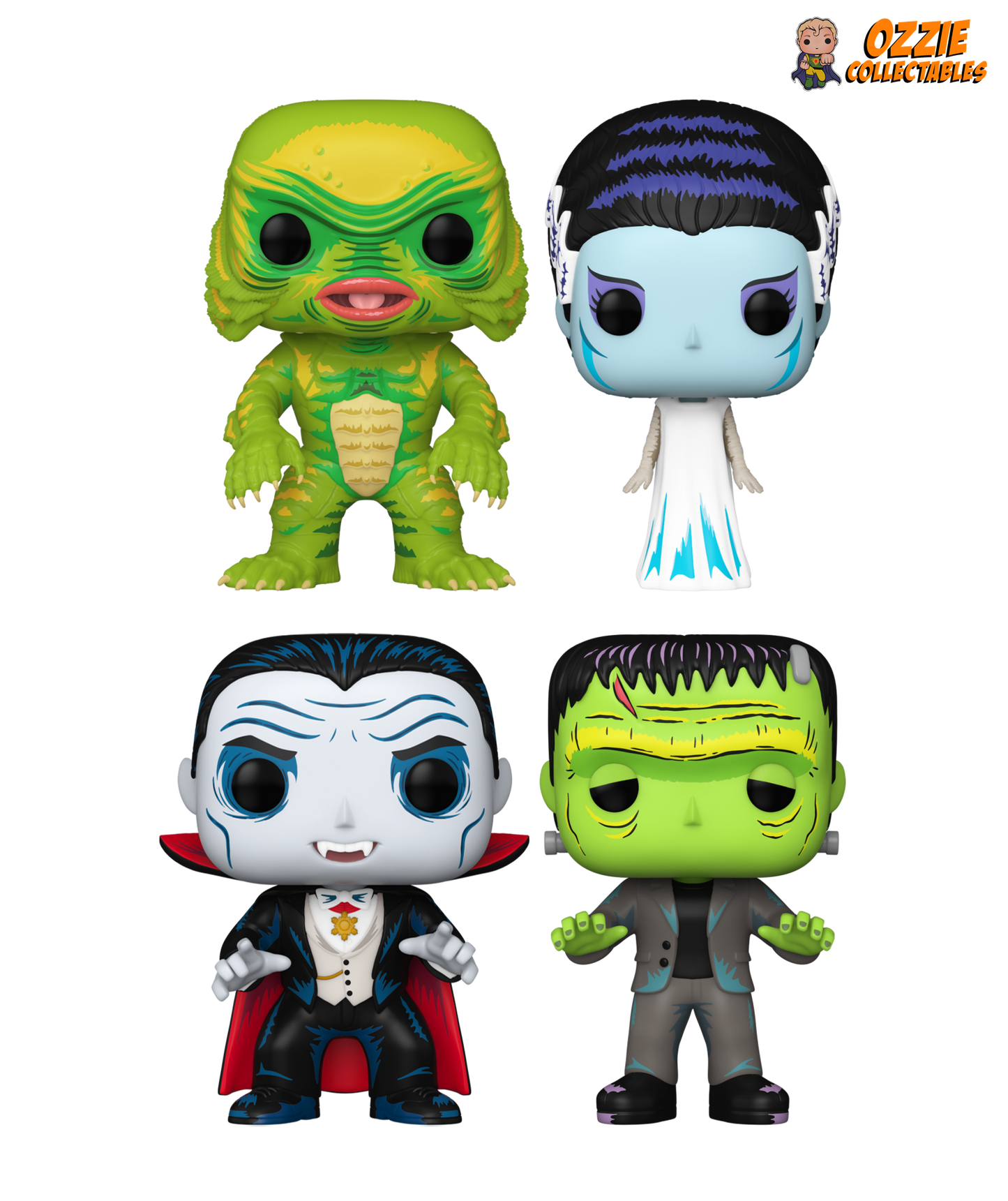 Universal Monsters Bundle - 4 POP! Vinyls