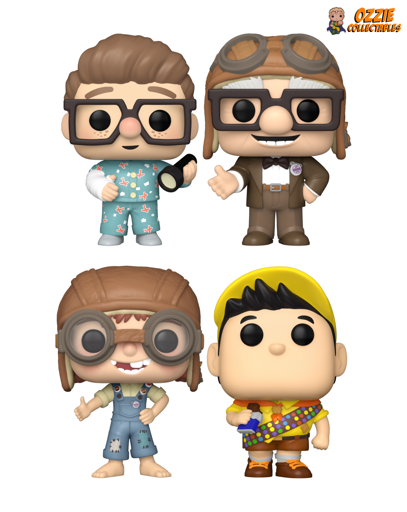 Up (2009) Bundle - 4 POP! Vinyls