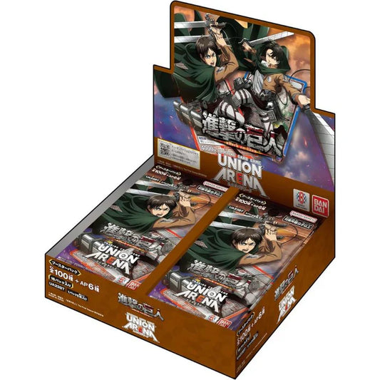 Union Arena TCG - Attack On Titan UA23BT Booster Box [Japanese]