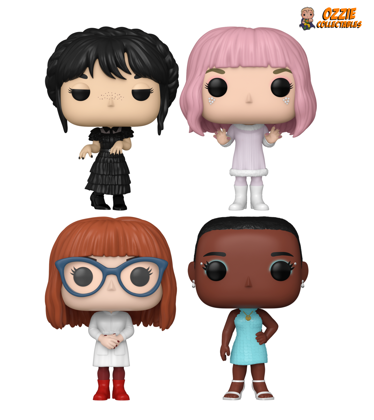 Wednesday (TV) Bundle - 4 POP! Vinyls