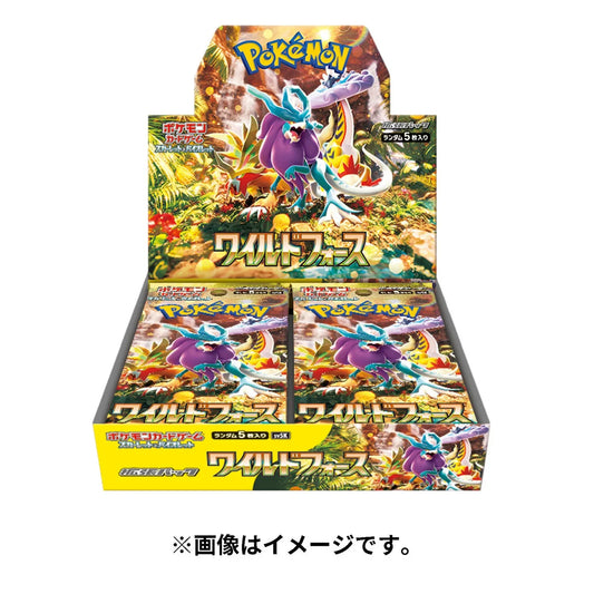 Wild Force - Pokémon TCG Scarlet & Violet SV5K Japanese Booster Box