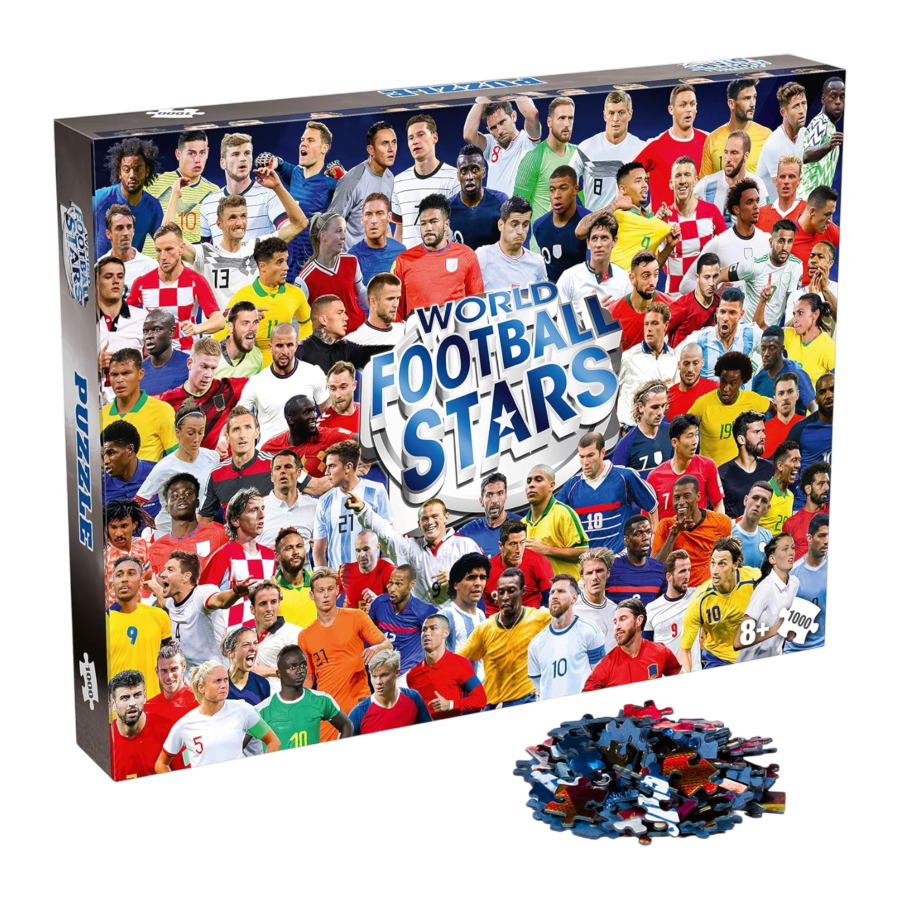 Jigsaw Puzzle - World Football Stars [1000pc]