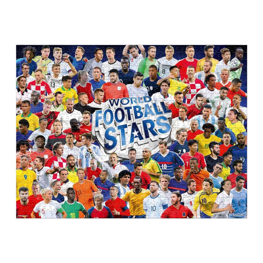 Jigsaw Puzzle - World Football Stars [1000pc]