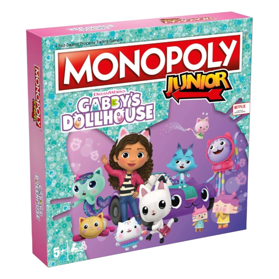 Monopoly - Gabby's Dollhouse Junior Edition